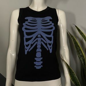 Phoebe Bridgers “skeleton “ tank top